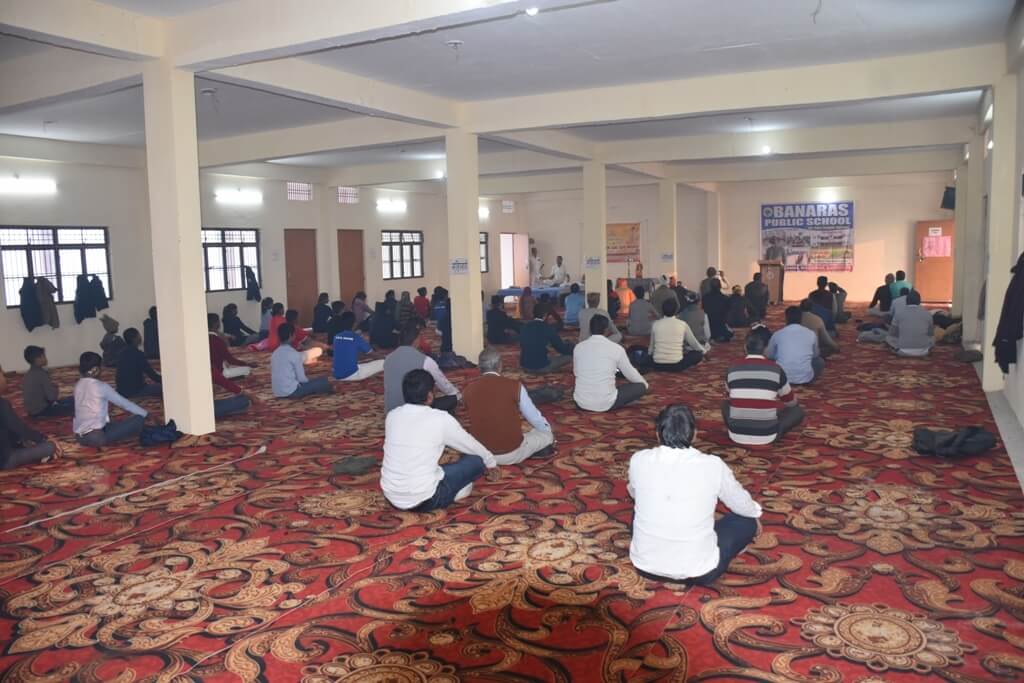 Students learning together